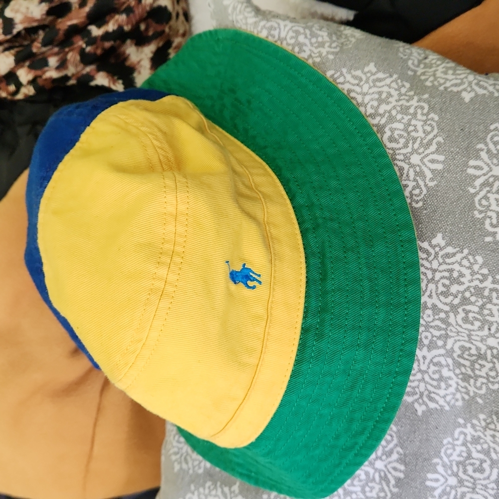 Toddler boys Polo Bucket hat. Size 12-24 months